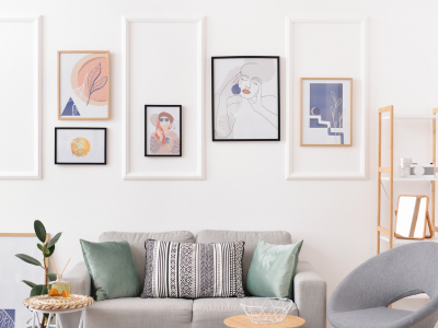 Assemble Unexpected Art for a Gallery Wall